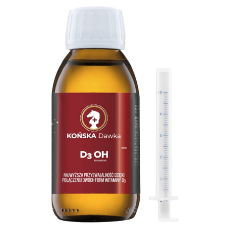 Końska Dawka Vitamin D3 OH for Pets - 125 ml