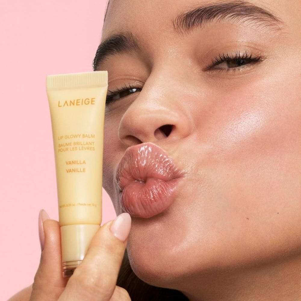 Laneige Glowy Lip Balm, Vanilla - 10 g