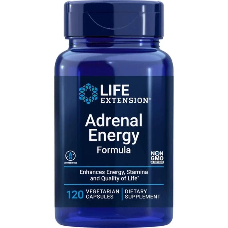 Life Extension Adrenal Energy Formula - 120 Capsules