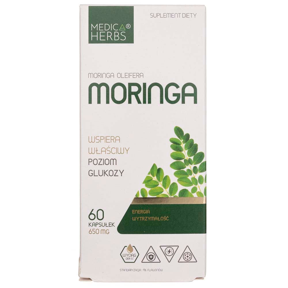 Medica Herbs Moringa 1300 mg - 60 Capsules