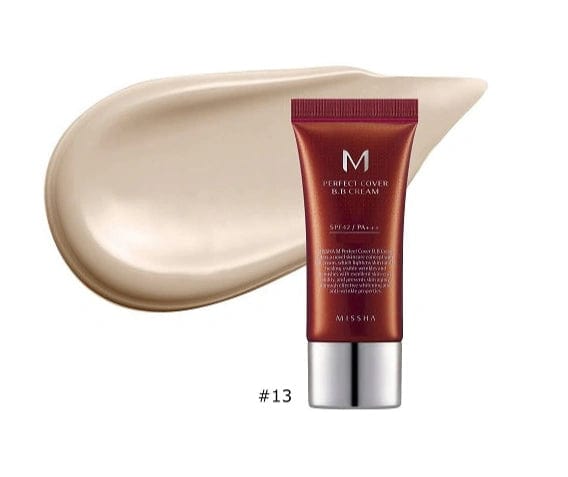 Missha M Perfect Cover B.B Cream SPF 42 PA+++ NO.13 Bright Beige - 50 ml