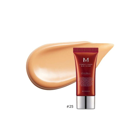 Missha M Perfect Cover B.B Cream SPF 42 PA+++ NO.25 Warm Beige - 50 ml