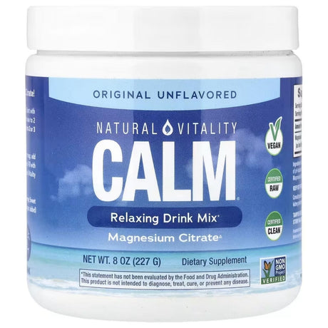 Natural Vitality Calm Magnesium Powder, Unflavored - 200 g