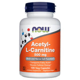 Now Foods Acetyl-L-Carnitine 500 mg - 100 Veg Capsules