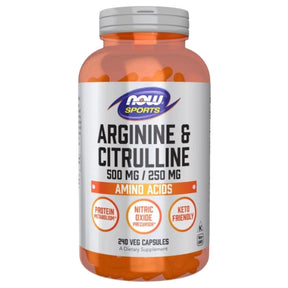 Now Foods Arginine & Citrulline - 240 Capsules