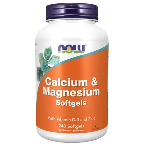 Now Foods Calcium & Magnesium - 240 Softgels