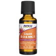 Now Foods Liquid D-3 & MK-7 - 30 ml