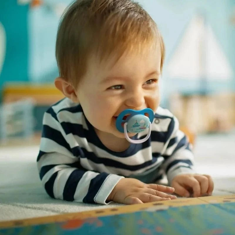 Philips Avent Ultra Air Pacifier, 6-18 Months, Boy - 2 Pieces