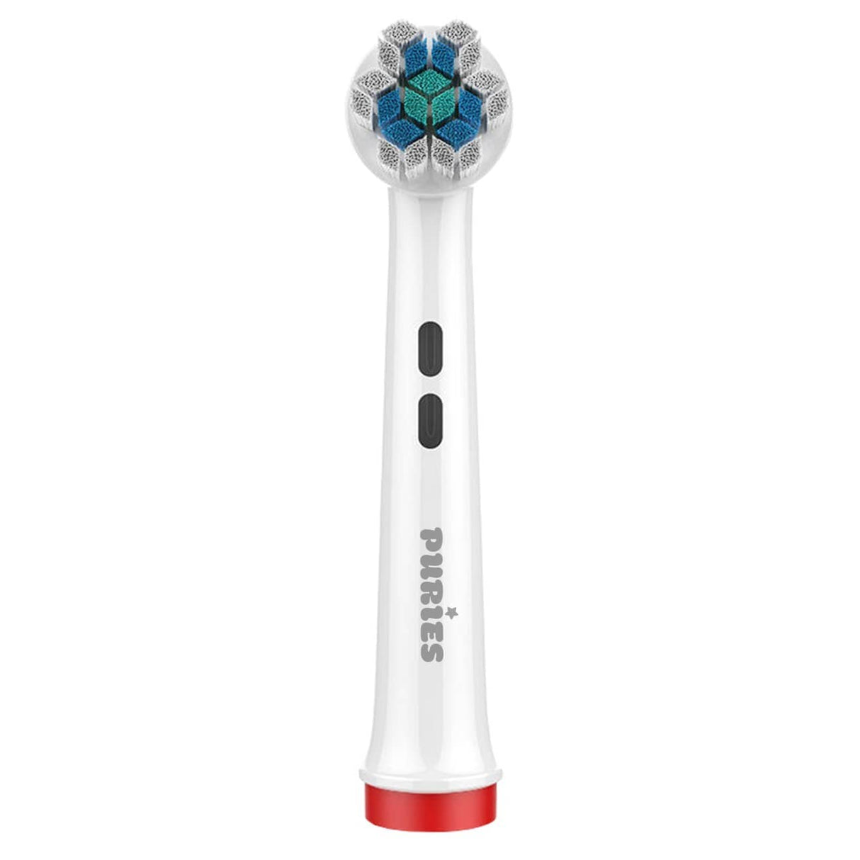 Puries Prism Electric Toothbrush Heads for Oral-B - 4 Pieces