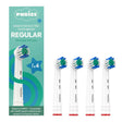 Puries Regular Electric Toothbrush Heads for Oral-B - 4 Pieces