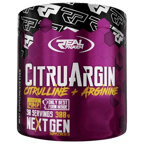 Real Pharm CitruArgin, Strawberry-Watermelon - 300 g