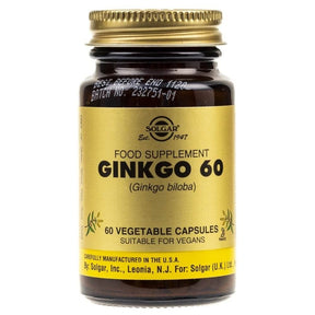 Solgar Ginkgo Biloba - 60 Capsules