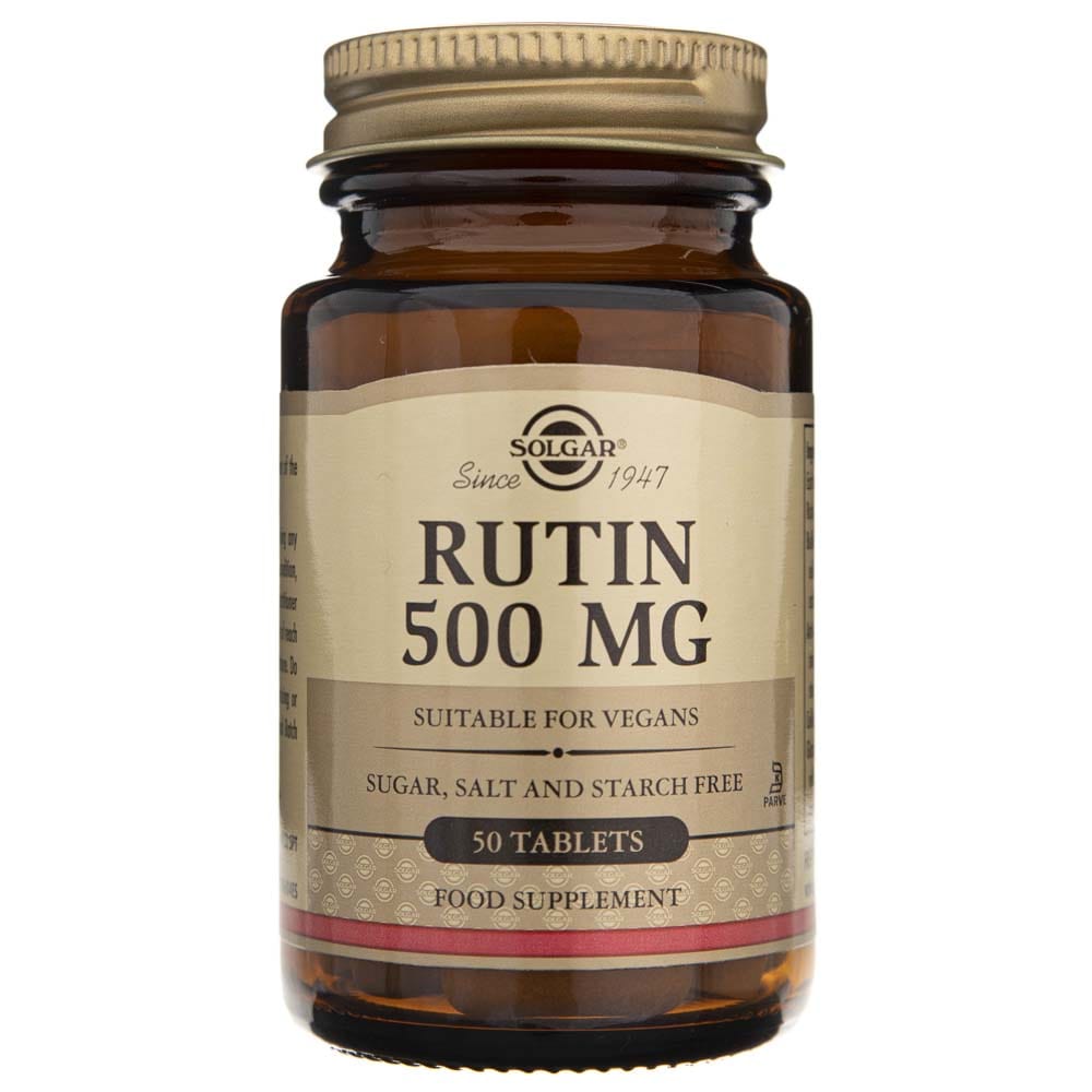 Solgar Rutin 500 mg - 50 Tablets – Medpak