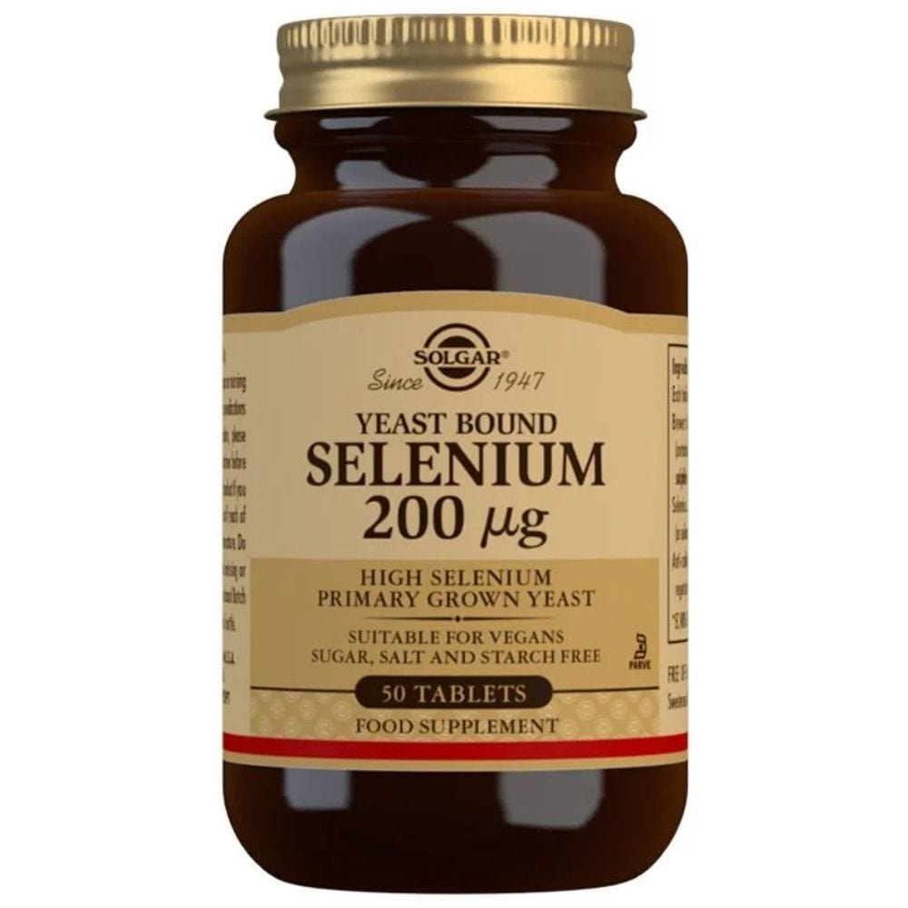 Solgar Selenium 200 mcg - 50 Tablets