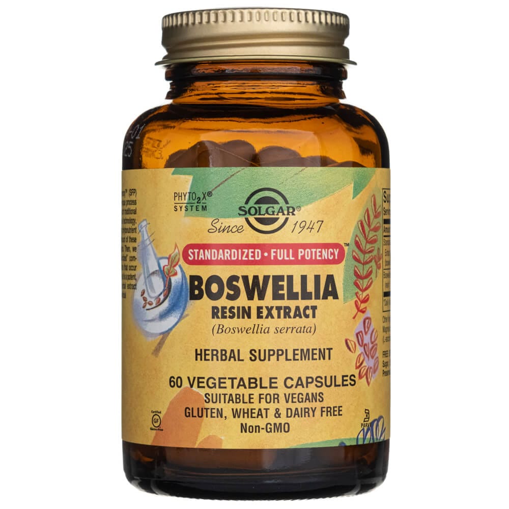 Solgar SFP Boswellia Resin Extract - 60 Veg Capsules