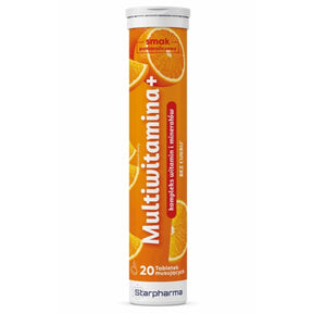 Starpharma Multivitamin+, Orange - 20 Effervescent Tablets