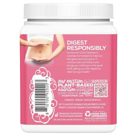 Sunwarrior Shape Core Cleanser, Icy Strawberry - 270 g