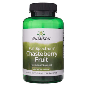Swanson Chasteberry Fruit 400 mg – 120 Capsules