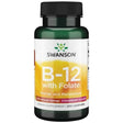 Swanson Vitamin B12 500 mcg, Strawberry - 250 Tablets