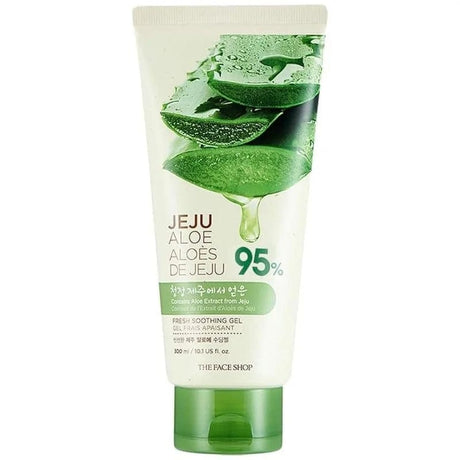 The Face Shop 95% Jeju Aloe Fresh Soothing Gel - 300 ml