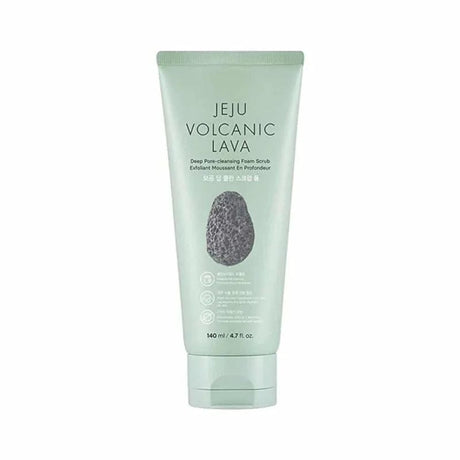 The Face Shop Jeju Volcanic Lava Deep Pore Cleansing Foam Scrub - 140 ml