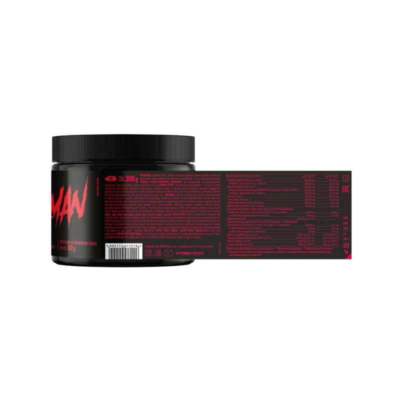 Trec Nutrition Boogieman Pre-Workout, Bubble Gum - 300 g