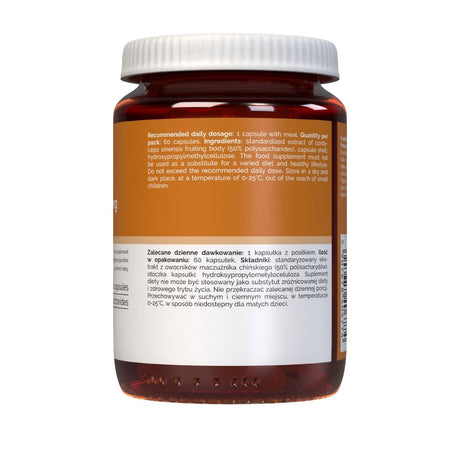 Vitaler's Cordyceps 500 mg - 60 Capsules