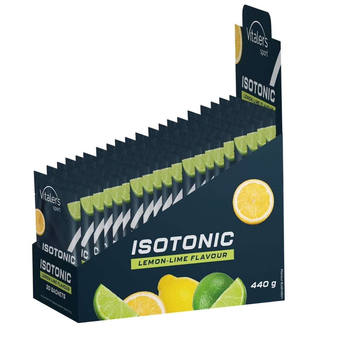 Vitaler's Isotonic, Lemon-Lime - 20 x 22 g