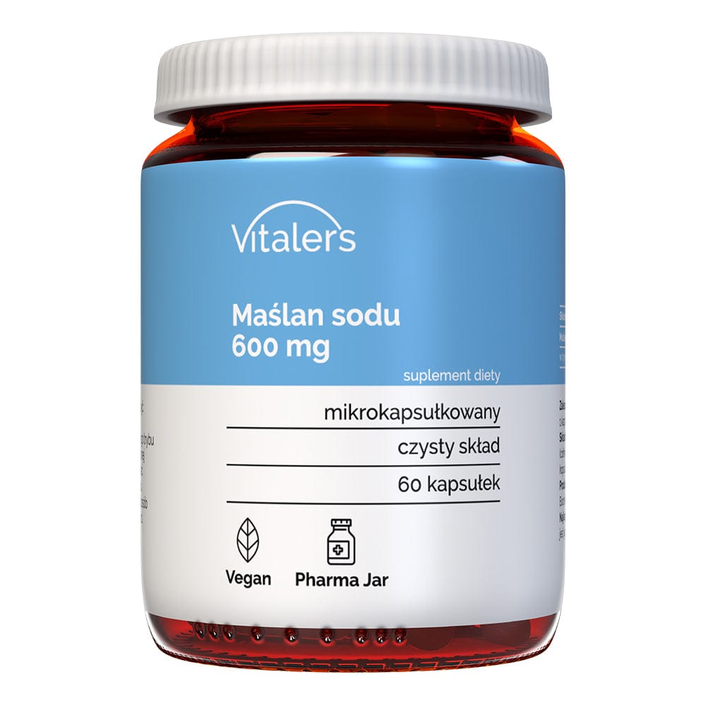 Vitaler's Sodium Butyrate 600 mg - 60 Capsules