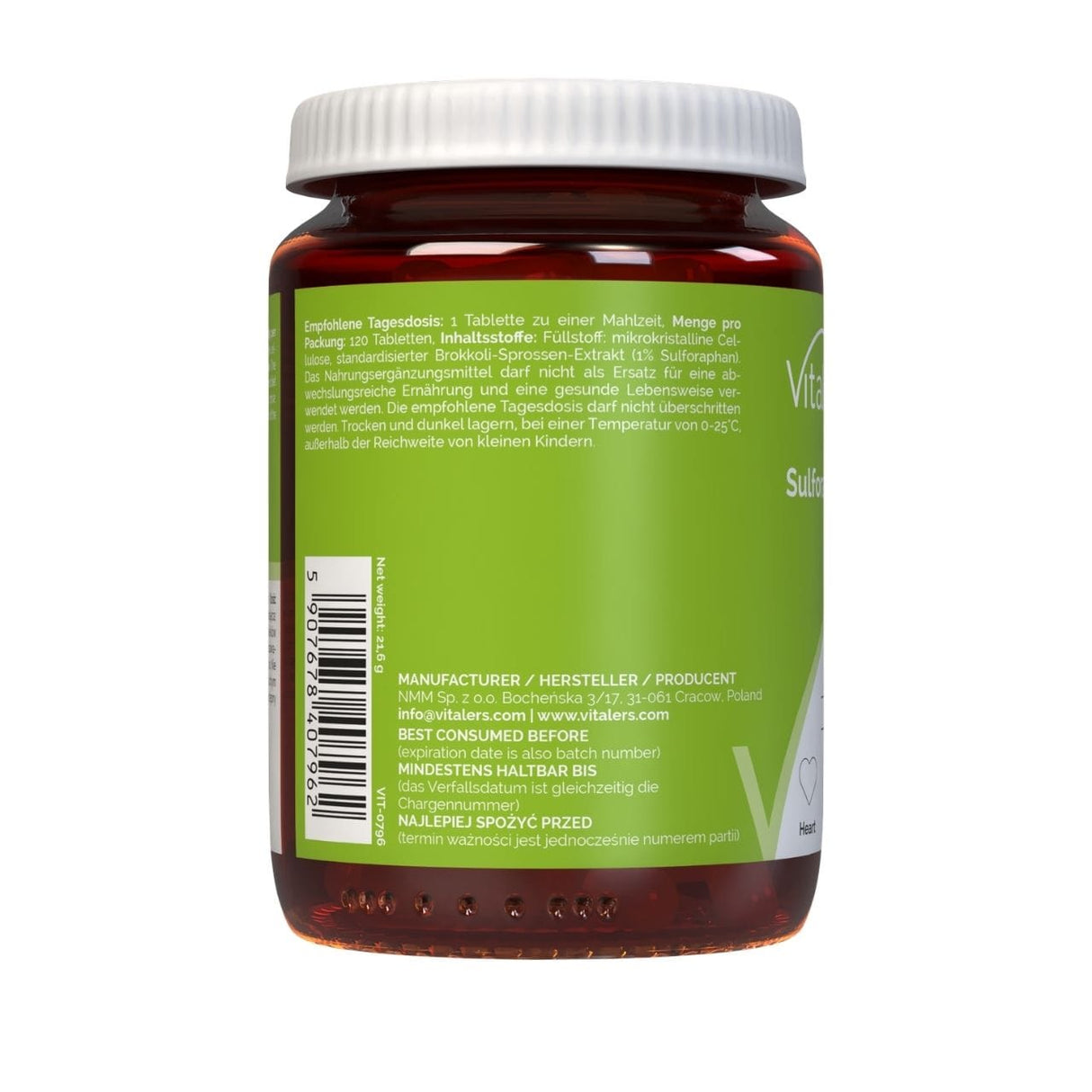 Vitaler's Sulforaphane 400 mcg - 120 Tablets