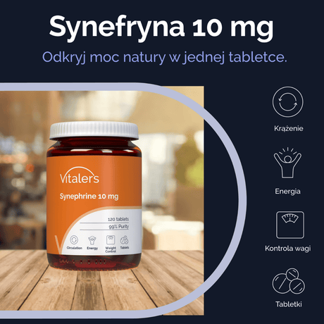 Vitaler's Synephrine 10 mg - 120 Tablets