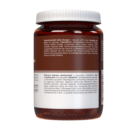 Vitaler's Vital Mushrooms - 60 Capsules