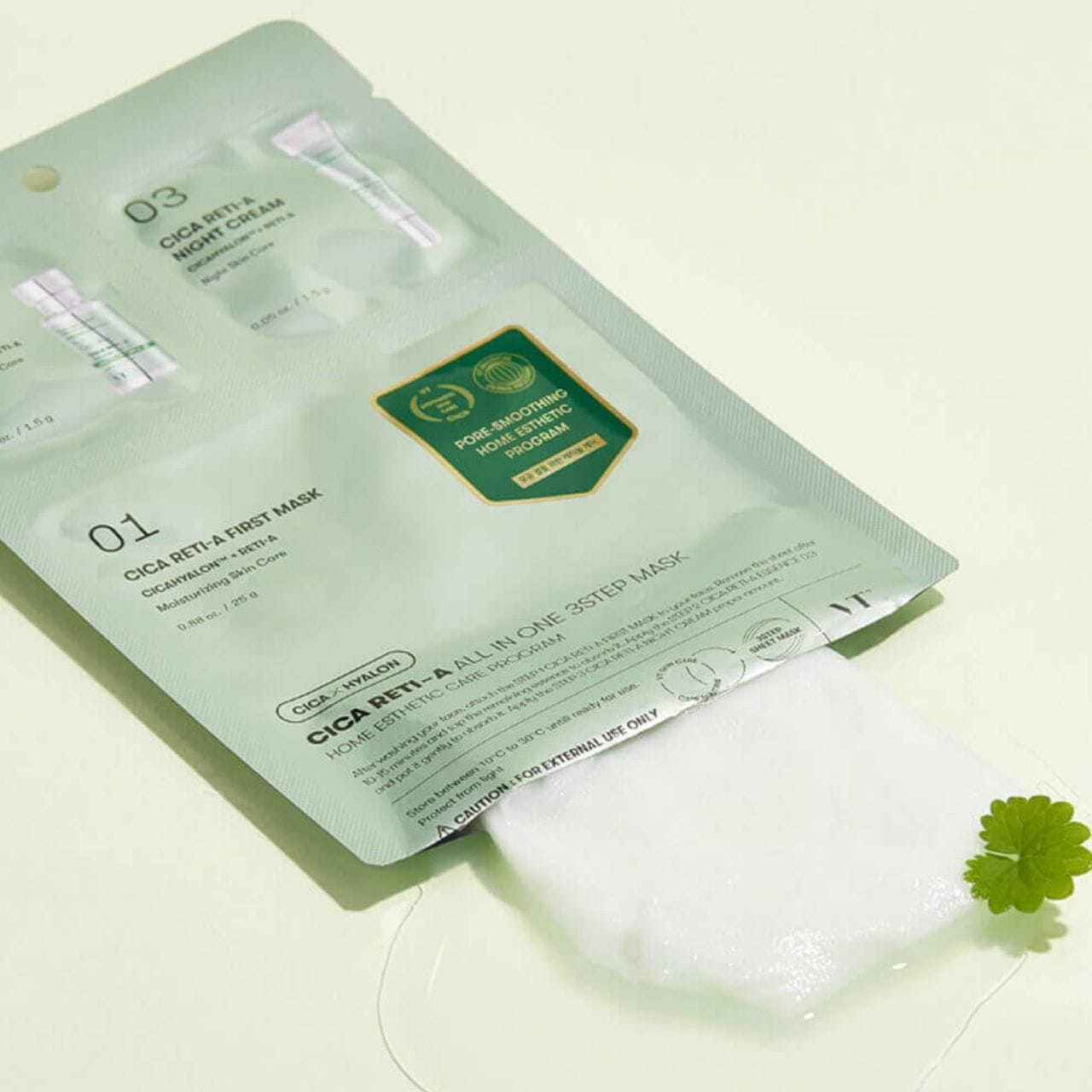 Step By Step Vt Capsule Mask Routine VT Cosmetics Collagen Reedle Shot 300 2-Stage Mask - 1.5 g + 25 g – Medpak