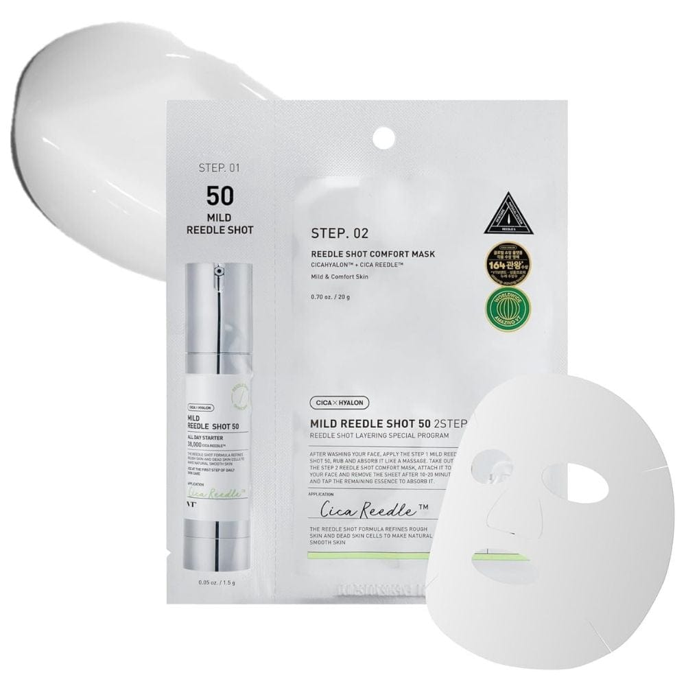 VT Cosmetics Reedle Shot 50 2-Step Firming Mask - 1.5 g + 20 g