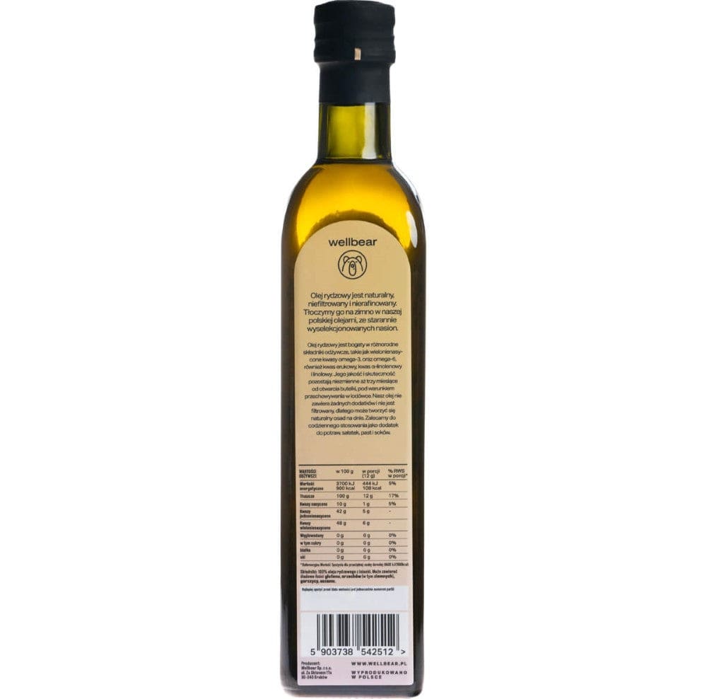 Wellbear Castor Oil Cold Pressed - 500 ml