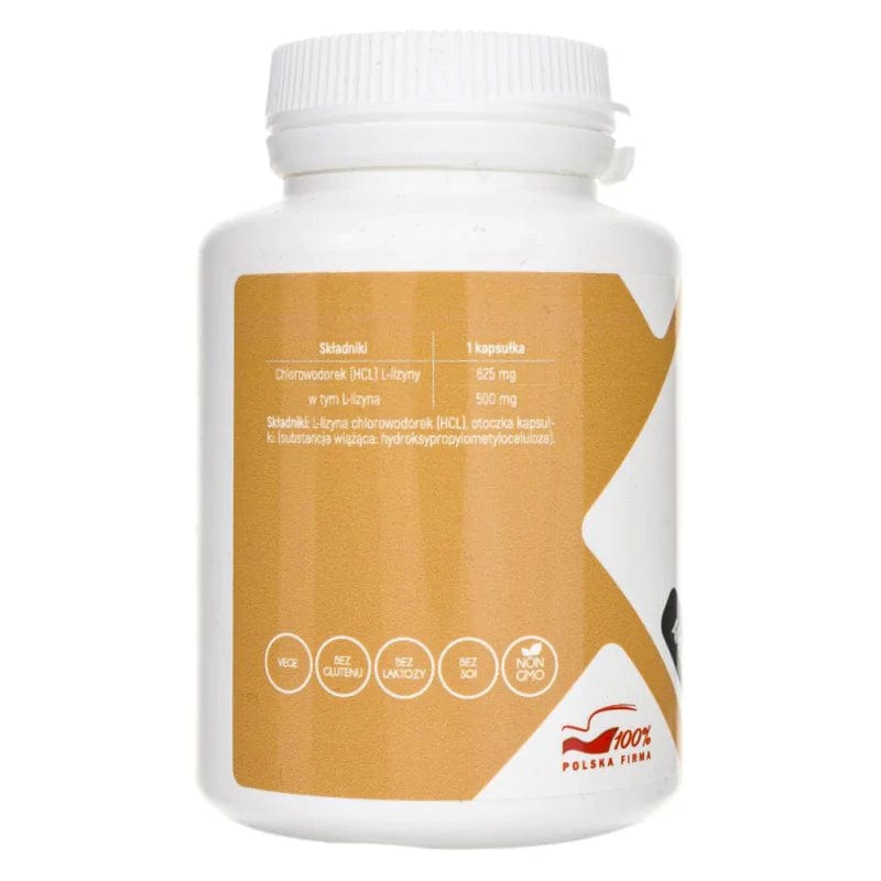 Aliness L-Lysine (Hydrochloride) 500 mg - 100 Capsules