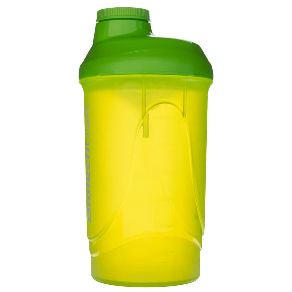 BioTech USA Shaker Wave, Green - 600 ml