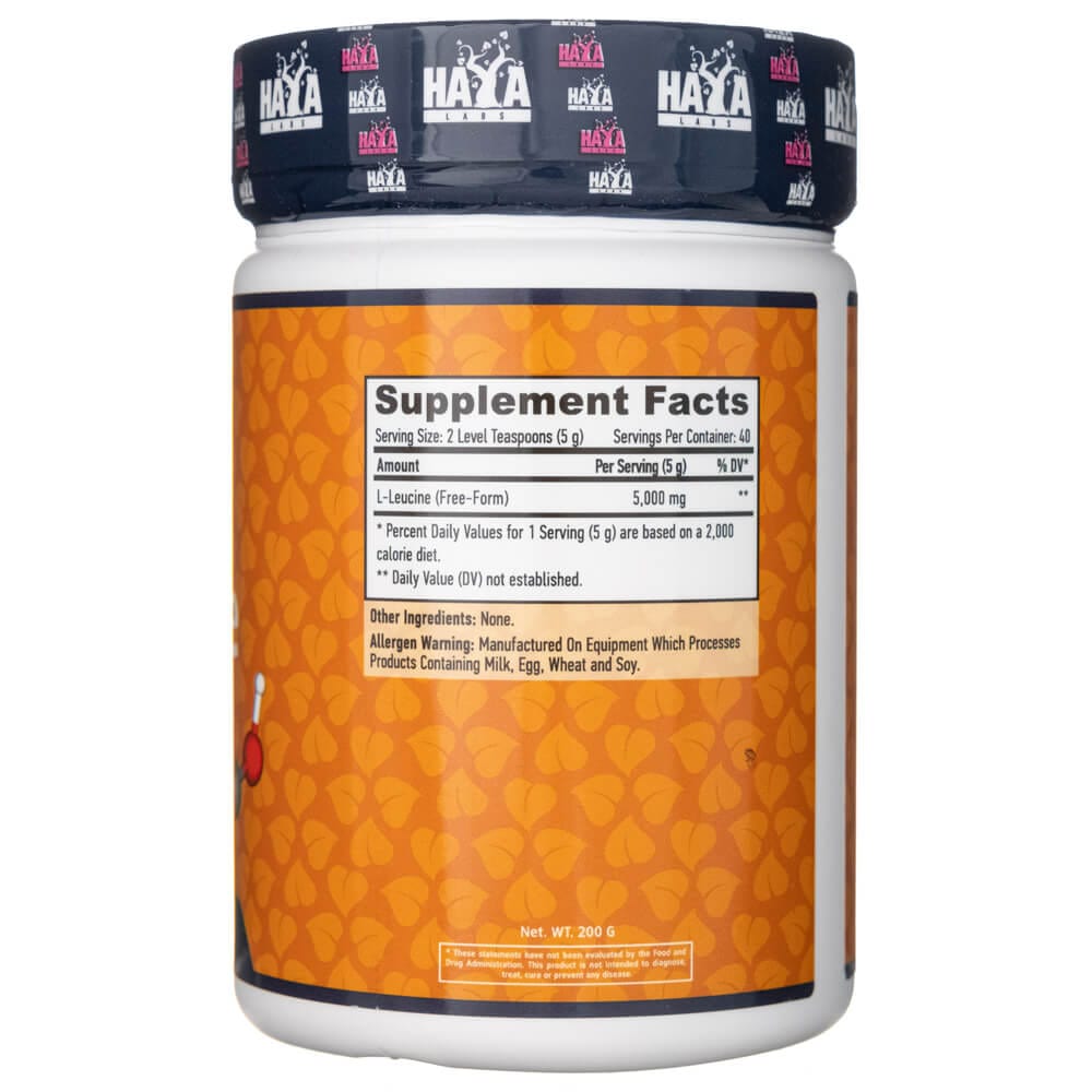 Haya Labs Sports L-Leucine - 200 g