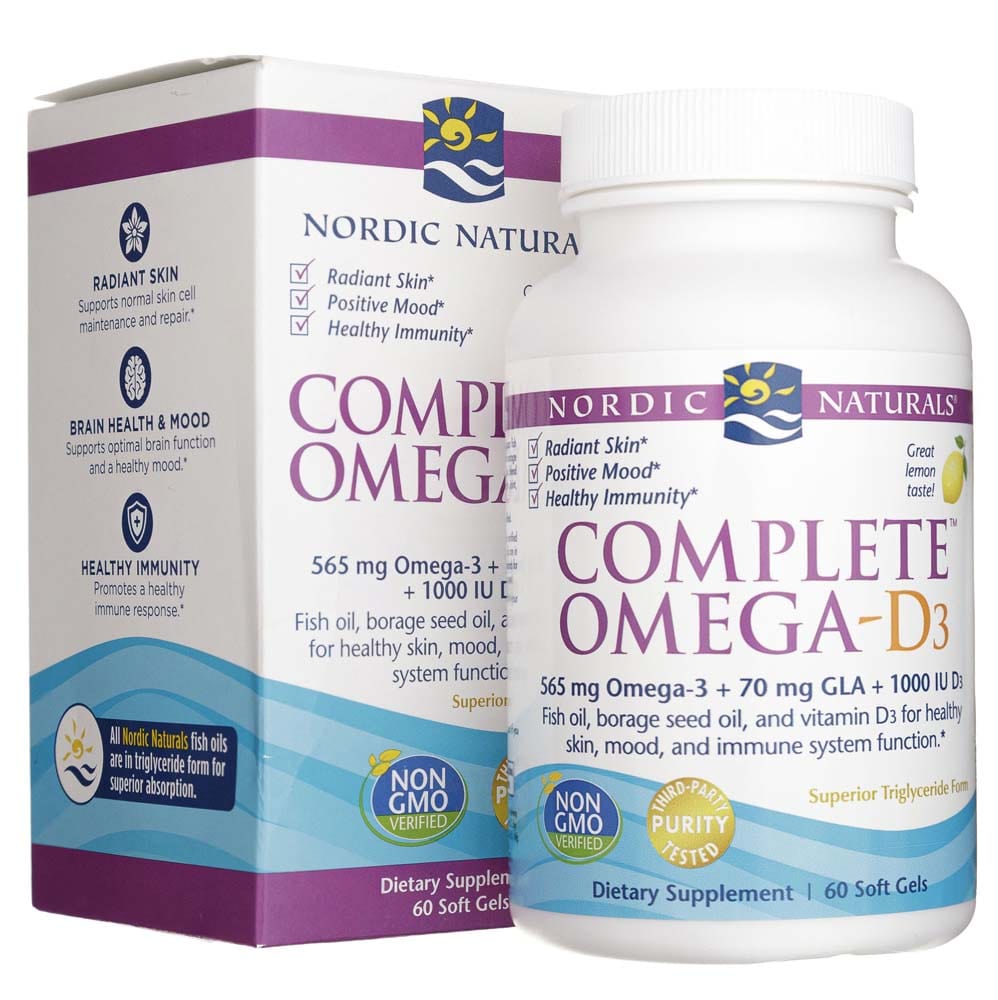 Nordic Naturals Omega Woman with Evening Primrose Oil  - 120 Softgels