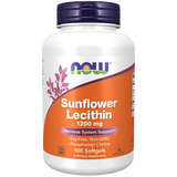 Now Foods Sunflower Lecithin 1200 mg - 100 Softgels