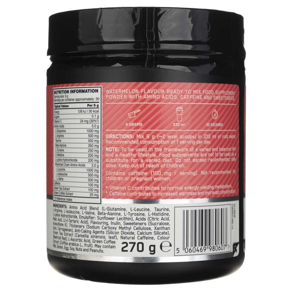 Optimum Nutrition Essential Amino Energy, Watermelon - 270 g