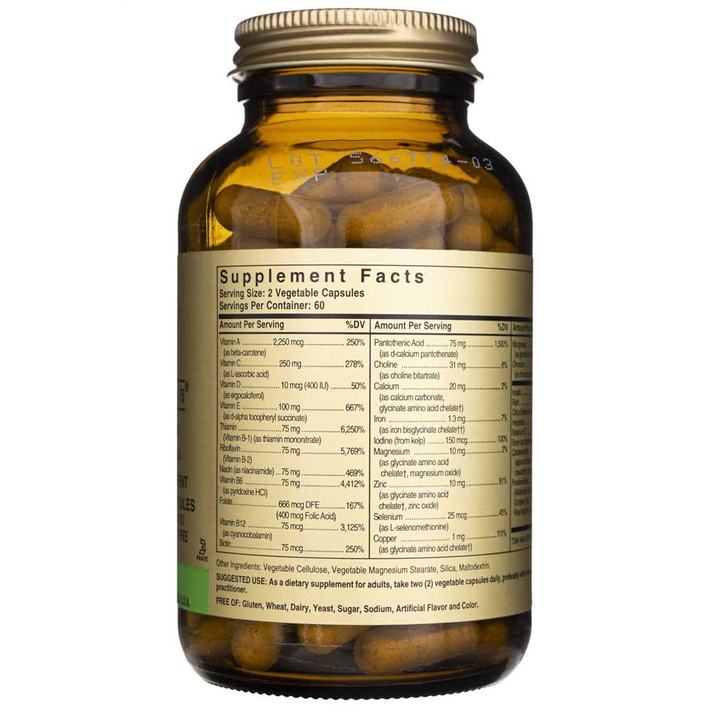 Solgar Formula VM-75 - 120 Veg Capsules