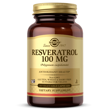 Solgar Resveratrol 100 mg - 60 Veg Capsules