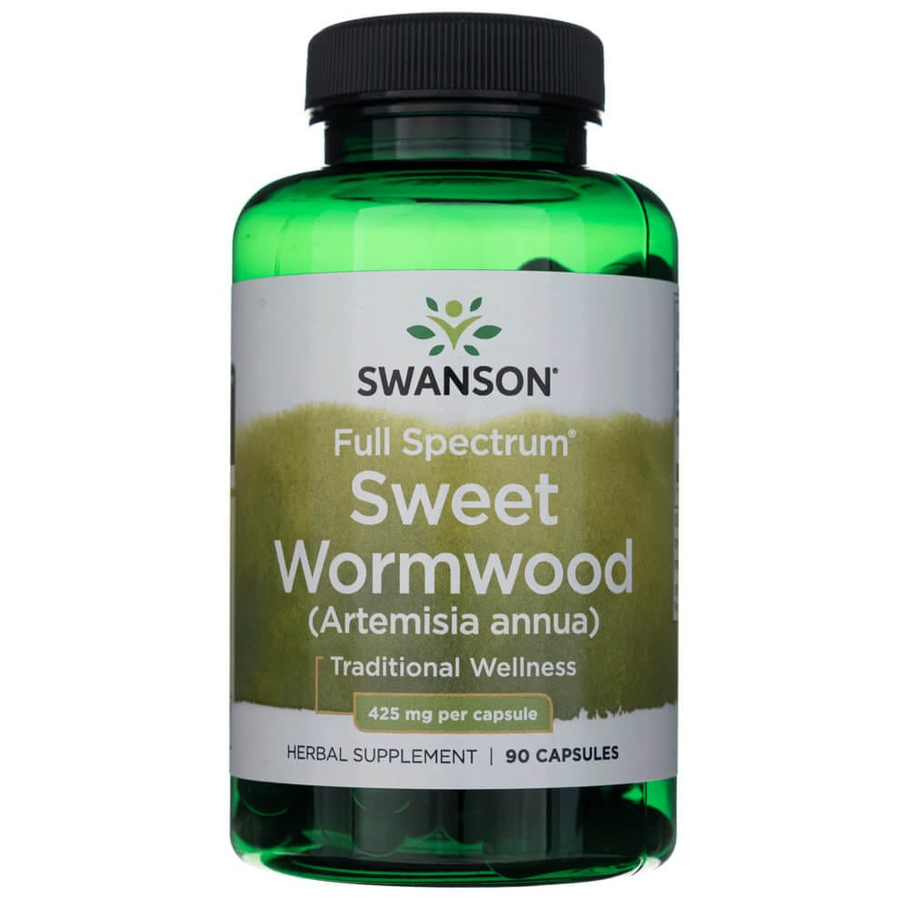 Swanson Full Spectrum Sweet Wormwood (Artemisia annua) 425 mg - 90 Capsules