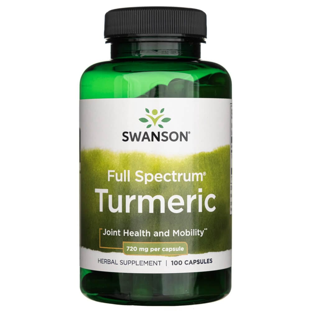 Swanson Full Spectrum Turmeric 720 mg - 100 Capsules