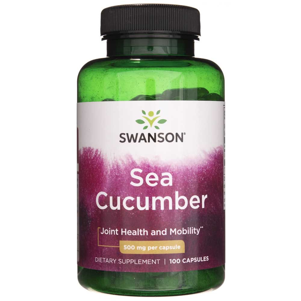 Swanson Sea Cucumber 500 mg - 100 Capsules